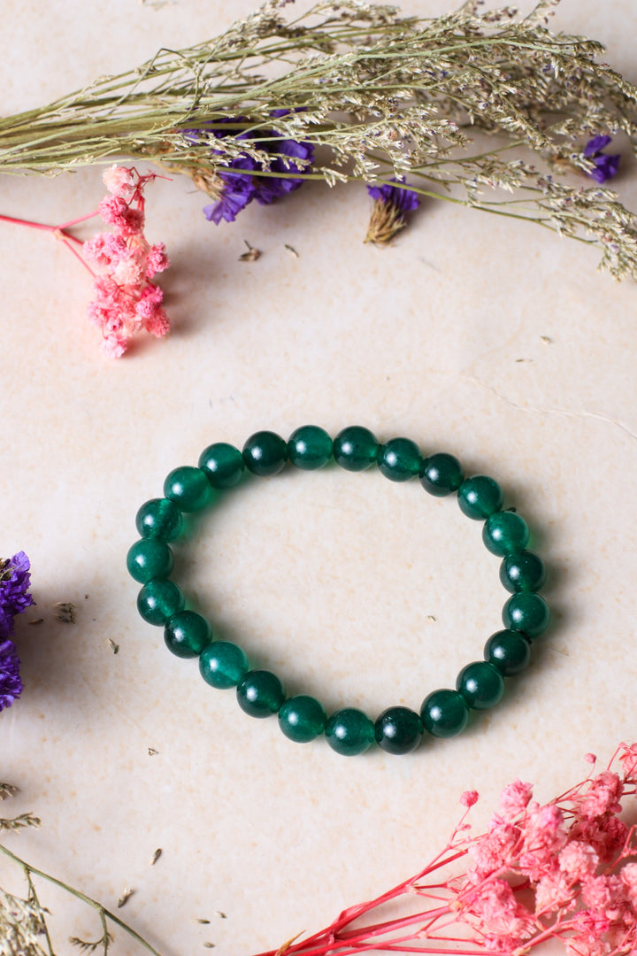 Studio Vaidik Green Jade Bracelet