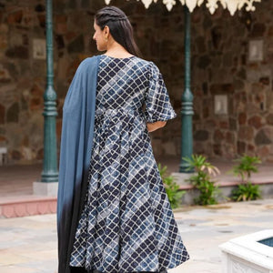 Raghavi rayon kurta-palazzo set