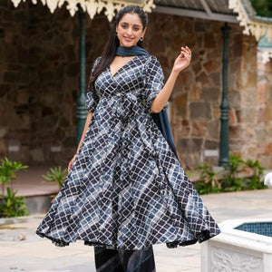 Raghavi rayon kurta-palazzo set