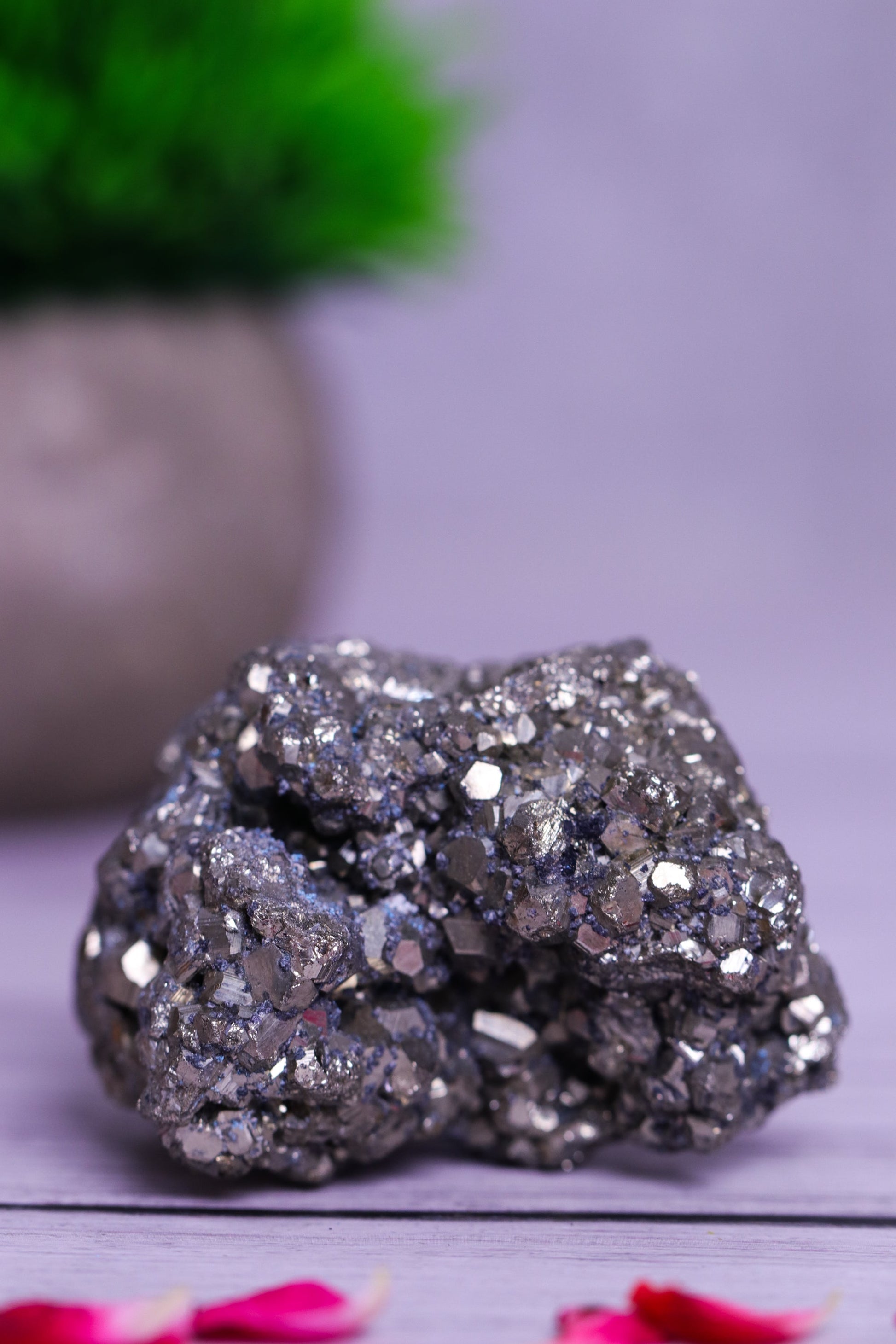Pyrite Tumble (Small) to attract prosperity, boost confidence, and enhance mental clarity