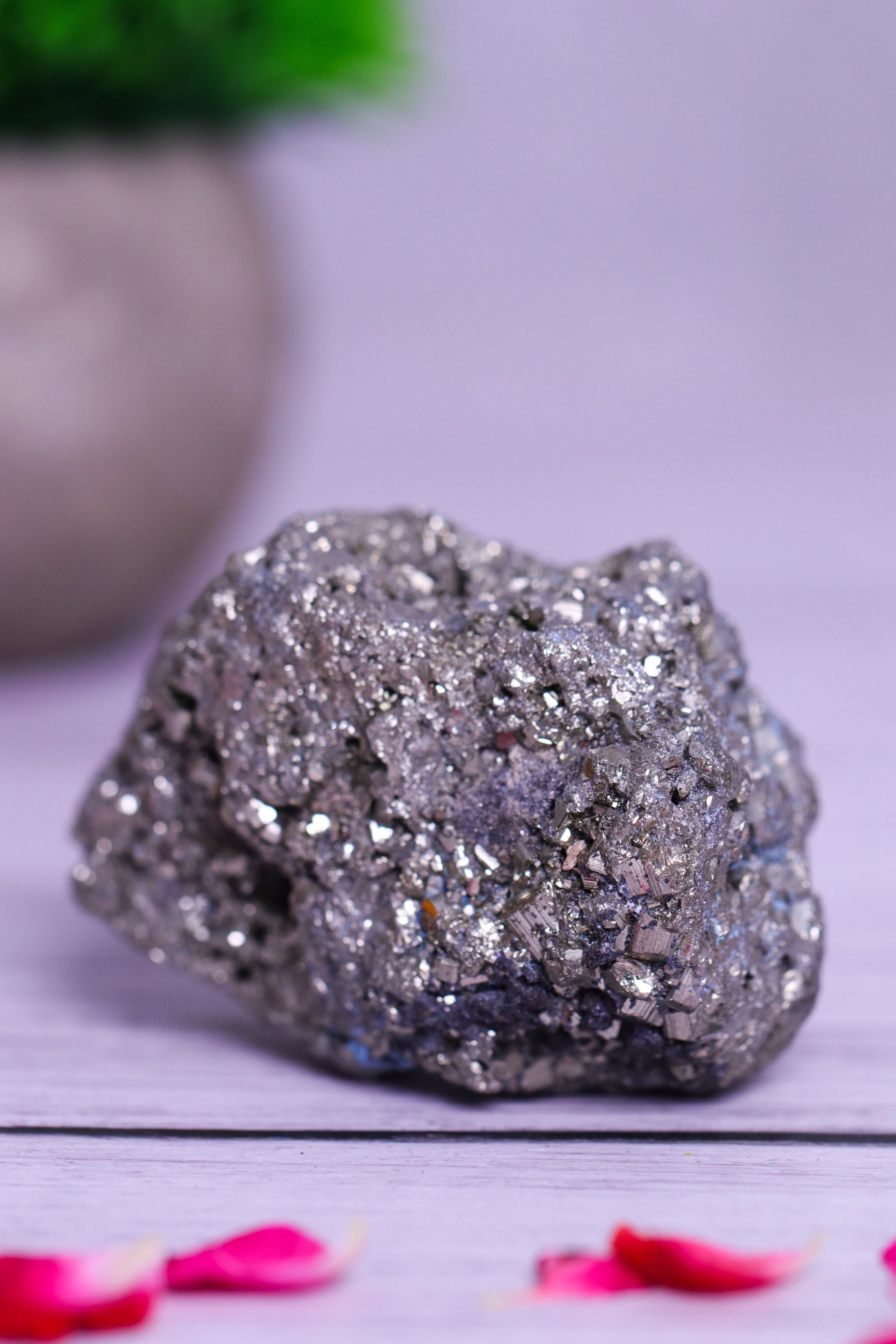 Pyrite Tumble (Small) to attract prosperity, boost confidence, and enhance mental clarity