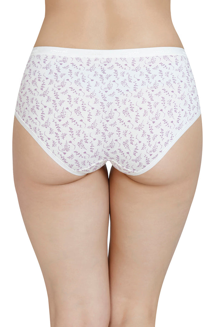 Printed Mid Rise Hipster Panty (Pack of 3)