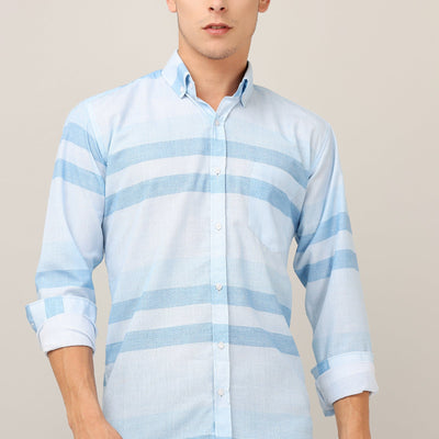 Darnandstitch® New slub cotton Printed shirt