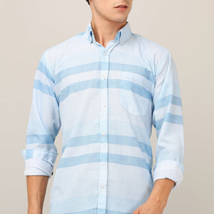 Darnandstitch® New slub cotton Printed shirt