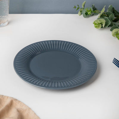 Royal Snack Plate Greyish Blue Small 8.5 Inch