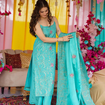 Aqua Bliss cosmos suit set