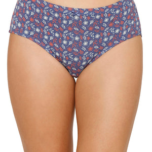 Inner Elastic Printed Mid Rise Hipster Panty (Pack of 3)