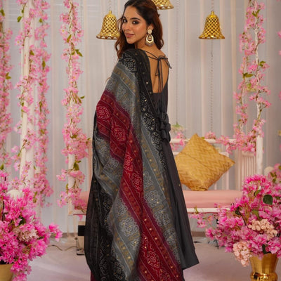 Smoky Grace muslin Suit Set