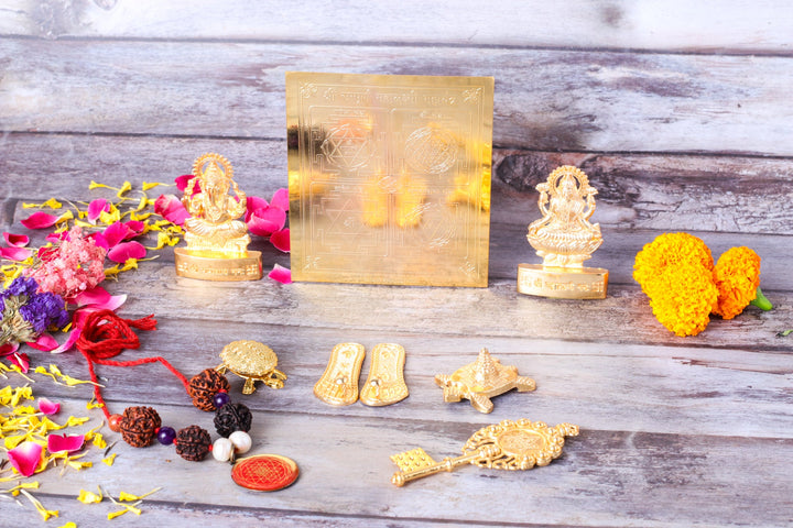 Studio Vaidik Sampoorna Dhan Lakshmi Kit for Diwali Pooja