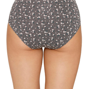 Inner Elastic Printed Mid Rise Hipster Panty (Pack of 3)