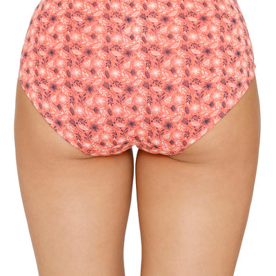 Inner Elastic Printed Mid Rise Hipster Panty (Pack of 3)