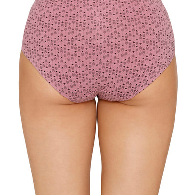 Inner Elastic Printed Mid Rise Hipster Panty (Pack of 3)