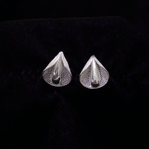 Bouquet Stud Silver Filigree Earrings