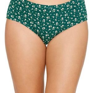 Inner Elastic Printed Mid Rise Hipster Panty (Pack of 3)