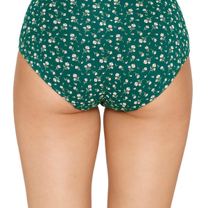 Inner Elastic Printed Mid Rise Hipster Panty (Pack of 3)