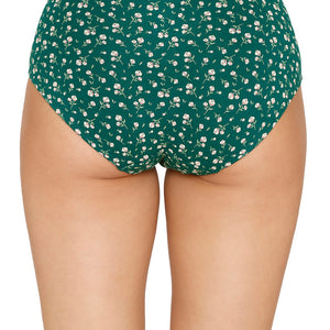 Inner Elastic Printed Mid Rise Hipster Panty (Pack of 3)