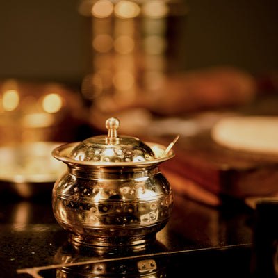 Brass Ghee Pot
