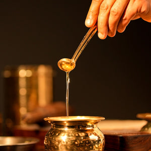 Brass Ghee Pot