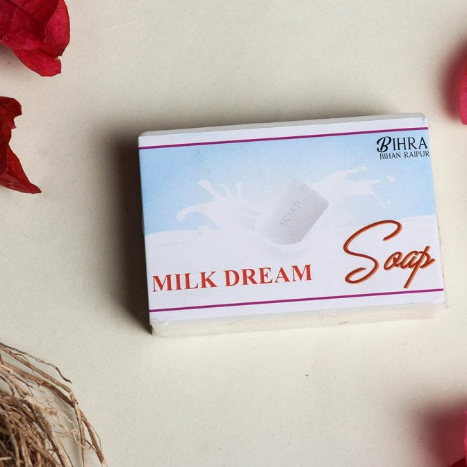 Bihra Handmade Natural Milk Dream Soap (100gm)