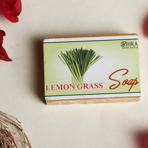 Bihra Handmade Natural Lemon Grass Soap (100gm)