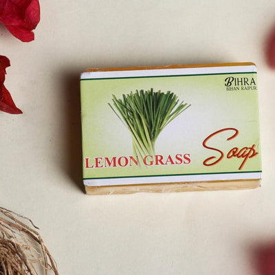 Bihra Handmade Natural Lemon Grass Soap (100gm)