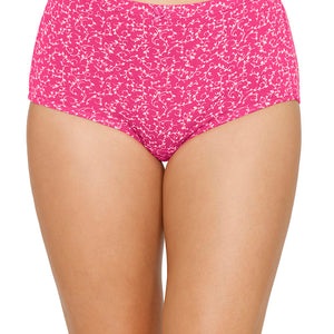 Inner Elastic Printed Mid Rise Full Briefs (Pack of 3)