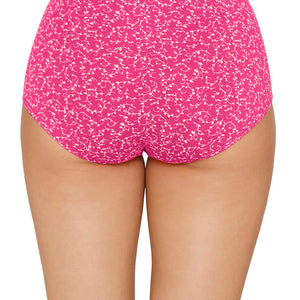 Inner Elastic Printed Mid Rise Full Briefs (Pack of 3)