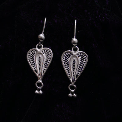 Sterling Silver Filigree Earring