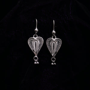Sterling Silver Filigree Earring