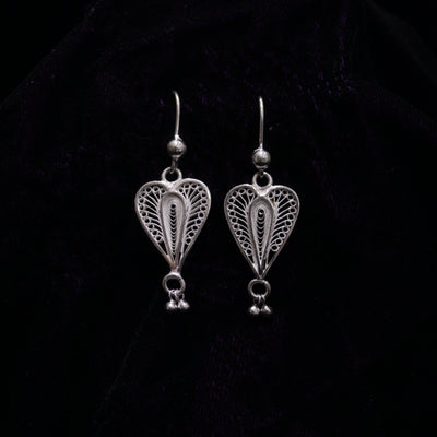 Sterling Silver Filigree Earring