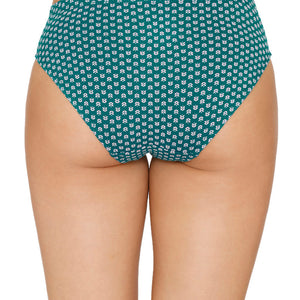 Inner Elastic Printed Mid Rise Bikini Panty (Pack of 3)