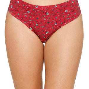 Inner Elastic Printed Mid Rise Bikini Panty (Pack of 3)