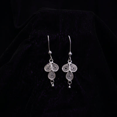 Sterling Silver Filigree Earring