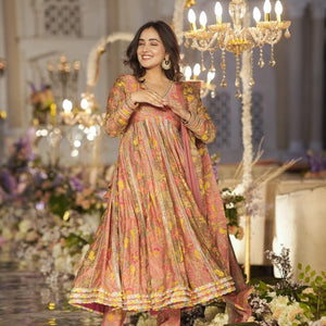 Rumi muslin heavy suit set