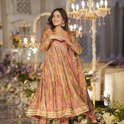 Rumi muslin heavy suit set
