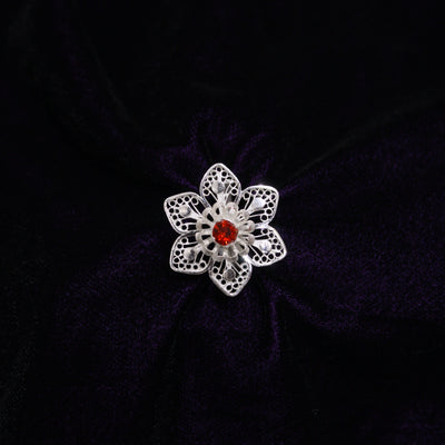 Designer Women Handmade filigree Silver Ring