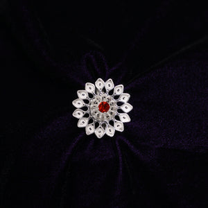 Designer Tarakasi Silver Filigree Ring For Women