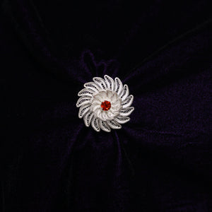 Tarakasi Silver Filigree Ring For Women