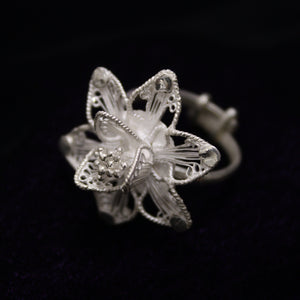 Women's Tarakasi Silver Filigree Ring