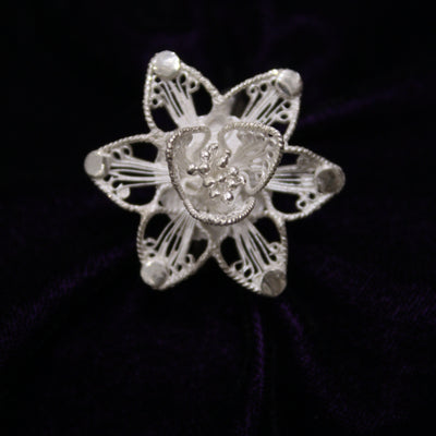 Women's Tarakasi Silver Filigree Ring