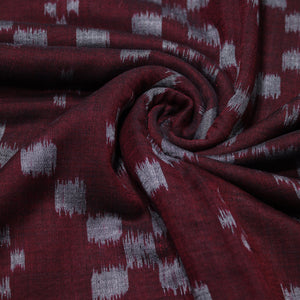 Magenta Sambalpuri Ikat Cotton Fabric