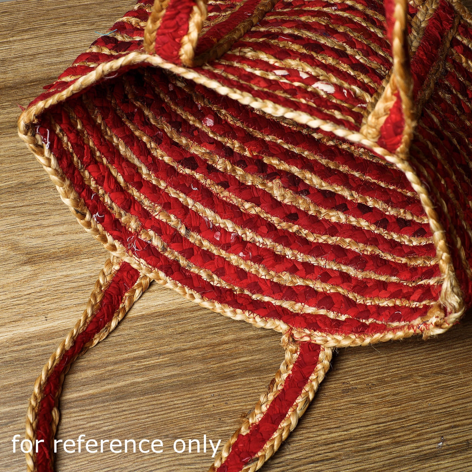 Beige - Handcrafted Multipurpose Jute Shoulder Bag