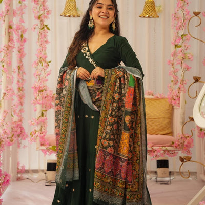 Nusrat muslin suit set