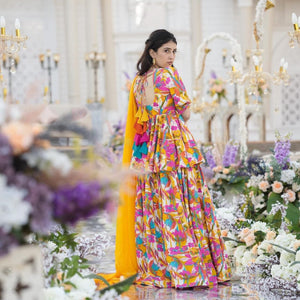 Martha rayon kurta-palazzo set