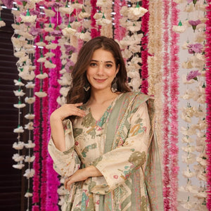 Delicated Muslin suit set