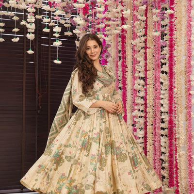 Delicated Muslin suit set