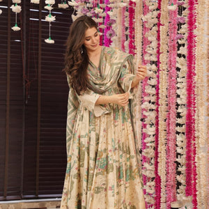 Delicated Muslin suit set