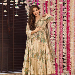 Delicated Muslin suit set