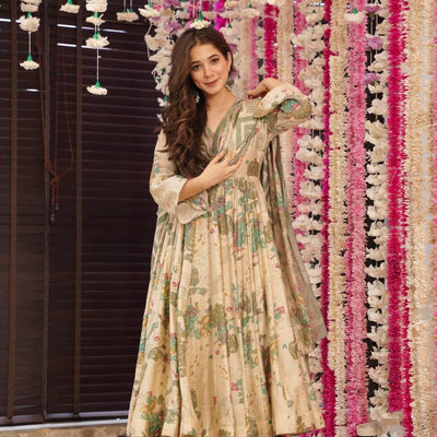 Delicated Muslin suit set