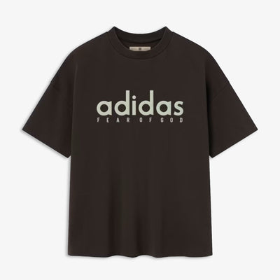 ADIDAS | FEAR OF GOD ATHLETICS QUICKDRY JERSEY S/S TEE { NIGHT BROWN